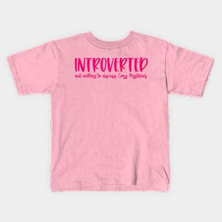Introvert Kids T-Shirt